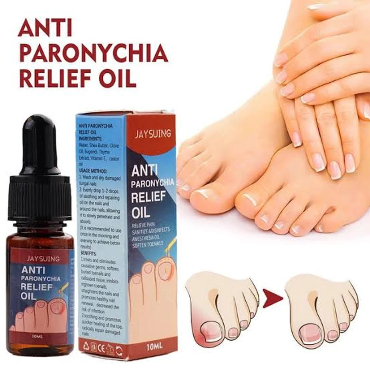 German Toenailplus NailProp Anti Paronychia Relief Oil - Image 4