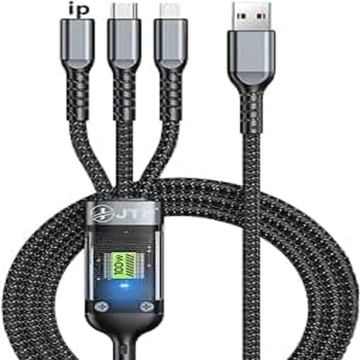 3 in 1 USB Charger Cable 100W