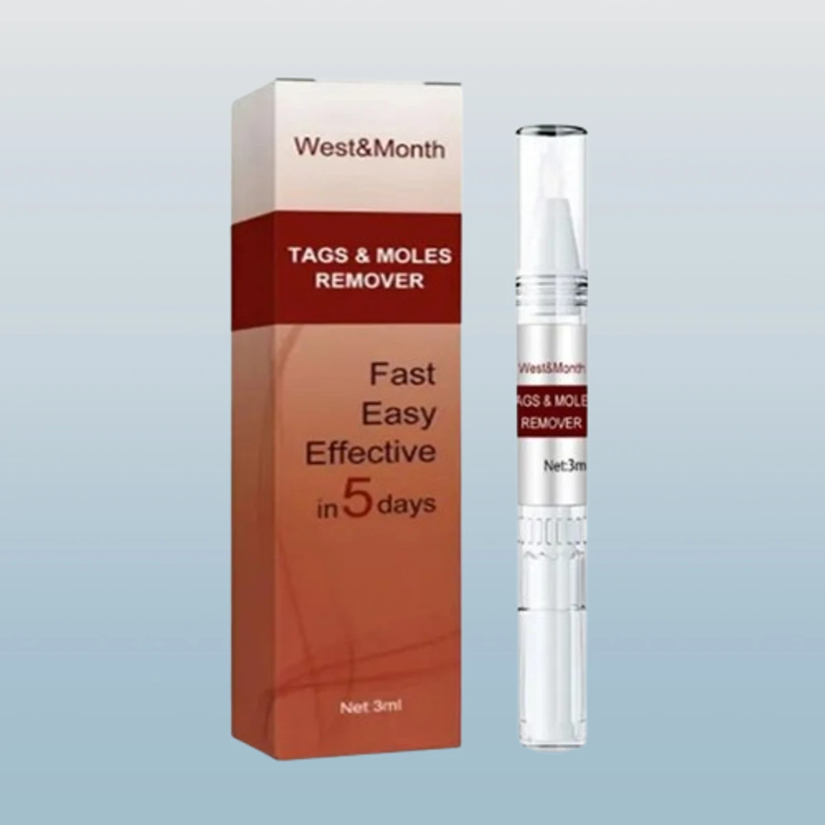 Wipeoff Warts and Moles Herbal Removal Pen